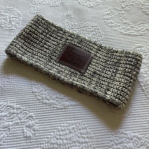 Love Your Melon Black Speckled Knit Headband
